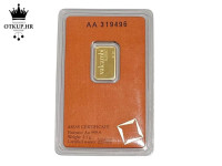 ZLATNA POLUGA VALCAMBI SUISSE 999.9 2.5G / R1, RATE !!