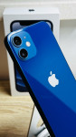 iPhone 12 mini 64GB, 100% BH, novi punjač, BT slušalice, kaljeno …