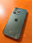 Apple iPhone 13 Pro - Alpine Green - funkcionalan, razbijeno staklo