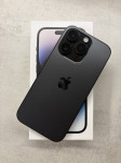Iphone 14 Pro 256 gb Space Black, perfektno stanje 10/10, 4 maskice