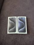 iPhone 15 pro max 256gb Black,Blue titanium garancija novo