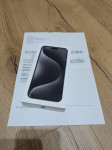 iPhone 15 Pro Max 256gb Black Titanium original upakiran