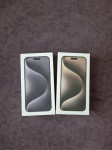 iPhone 15 pro max 512gb Natural I Black Titanium garancija  new