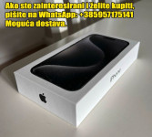 Apple iPhone 15 Pro 256GB (Black Titanium) NOVI