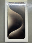 iPhone 15 Pro, Natural Titanium, 128 GB