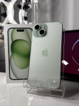 iPhone 15 128GB Green • baterija 89% •