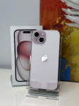 iPhone 15 128GB Pink • baterija 90% •