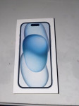 Iphone 15 256Gb Plavi Novo Hr garancija Dostava RH Zamjena