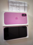 iPhone 16 PLUS 256GB PINK KAO NOVO