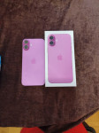 iPhone 16 plus Pink , star 7 mjeseci ,bez ogrebotine