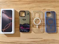 Iphone 16 Pro Max 256GB Desert Titanium + apple maskica