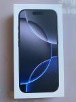 iPhone 16 pro 512GB black titanium NOVI