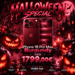 Iphone 18 Pro Max 256GB Burgundy, do 36rata, R1 racun, dostava