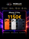 Iphone 17 Pro 256GB, NOVO, do 36rata, R1 racun, GRATIS DOSTAVA