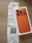 IPHONE 17 PRO 256GB ORANGE NOVI ZAPAKIRAN
