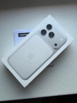 iPhone 17 PRO 256GB silver NOVO ZAPAKIRANO Vž-Zg-Os-Pu