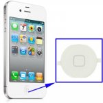 iphone 4 home tipka bijela boja iphone 4 home button