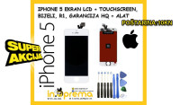 IPHONE 5 LCD EKRAN TOUCH SCREEN DIGITIZER BIJELI ORIGINAL ZAMJENSKI