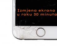 iPhone 6 i 6s staklo - LCD - touch  - izmjena u roku 30 minuta