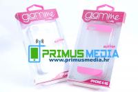 iPhone 4 / 4S 0,5mm TPU gel maskica GLAMME glitter! EKSKLUZIVNO!