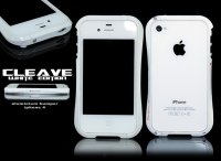 iPhone 4 DEFF CLEAVE ALU OKVIR - BIJELI + 2 folije GRATIS!