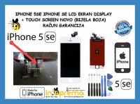 IPHONE 5SE IPHONE SE LCD EKRAN DISPLAY TOUCH SCREEN NOVO (BIJELA BOJA)