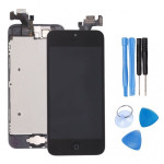 LCD EKRAN ZA IPHONE 6 4,7 CRNI TOUCH SCREEN ZAMJENSKI DIO