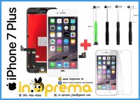 IPHONE 7 PLUS LCD EKRAN DISPLAY TOUCH SCREEN IPHONE 7+ 7 + LCD BIJELI