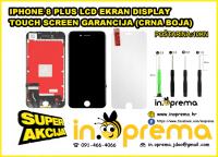 IPHONE 8 PLUS LCD EKRAN DISPLAY TOUCH SCREEN GARANCIJA CRNI IPHONE 8+