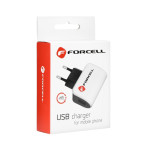 PUNJAC SA KABELOM ZA IPHONE 5 6 7 8 X FORCELL 5V 1A KOMPLET