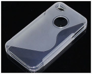 Prozirna silikonska futrola za iPhone 4, nova, zapakirana
