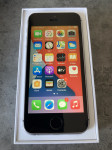 iPhone SE 64GB, crni space grey, odličan, otključan, ispravan, kutija