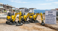 MIKRO BAGER 600kg NAJAM - za unutrašnje radove i adaptacije – R1