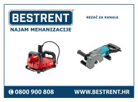 NAJAM glodalica za utore / rezač kanala