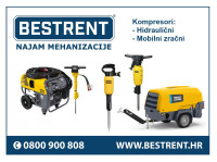 NAJAM kompresora Zagreb, Split, Rijeka, Varaždin, Zadar, Osijek, Sisak