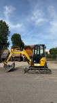 NAJAM MINI BAGERA YANMAR VIO26, 2.7T, ŠIRINA 1.5m, PLANIRKA, 2 KOŠARE