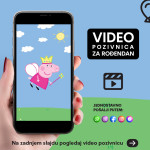 VIDEO POZIVNICE ZA ROĐENDAN PEPPA PIG, PAW PATROL, MINNIE MOUSE