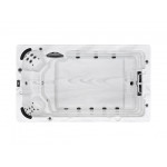 Bazen ibiza srebrno-bijela 400x228x131 cm