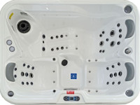 Hanscraft model HCX5 - hidromasažna kada - 3 osobe 200x155cm