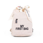 Childhome Ruksak My First bag, Teddy off white