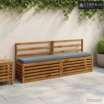 Jastučić za klupu - 1 dio VUGHT 100% poliester Plava - Plava 170 x 30
