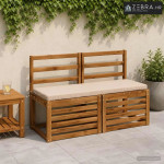 Jastučić za klupu SOEST 100% poliester Krem 100 x 40 x 5 cm - Krem 100