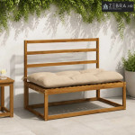Jastučić za klupu VIANEN 100% poliester Krem 120 x 60 x 12 cm - Krem 1