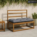 Jastučić za klupu VIANEN 100% poliester Plava 120 x 60 x 12 cm - Plava
