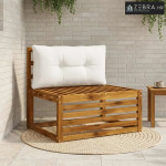 Jastučić za leđa PUTTEN 100% poliester Bijela 70 x 40 x 10 cm - Bijela