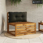 Jastučić za leđa PUTTEN 100% poliester Crna 80 x 40 x 10 cm - Crna 80