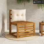Jastučić za leđa PUTTEN 100% poliester Krem 60 x 40 x 10 cm - Krem 60