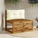Jastučić za leđa PUTTEN 100% poliester Krem 80 x 40 x 10 cm - Krem 80