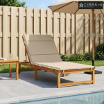 Jastučić za ležaljku GEMERT 100% poliester Krem 200 x 70 x 3 cm - Krem