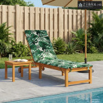 Jastučić za ležaljku GEMERT 100% poliester Uzorak lista - Uzorak lišća